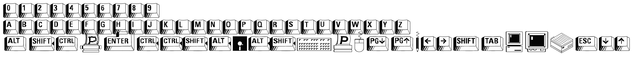 字体预览效果图
