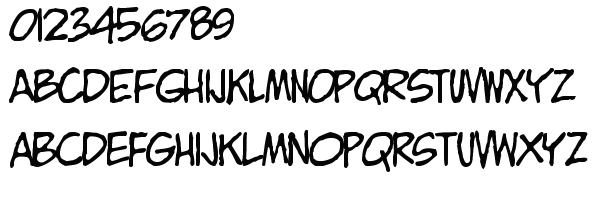 字体预览效果图