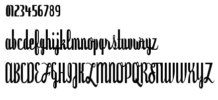 字体预览效果图
