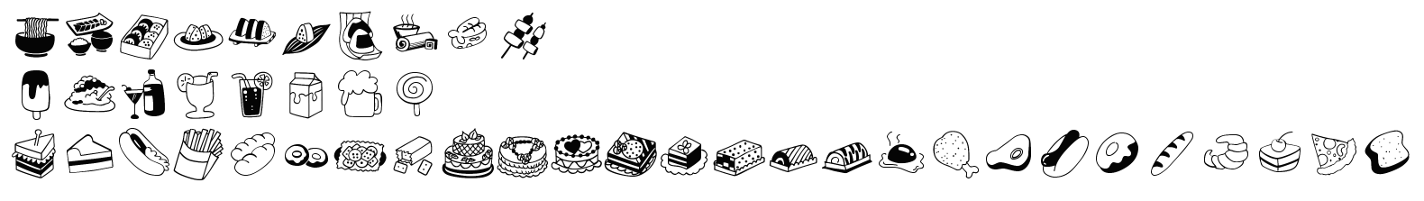 字体预览效果图