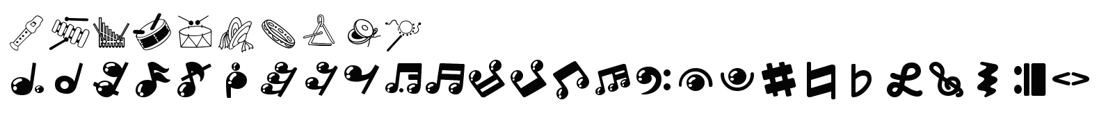 字体预览效果图