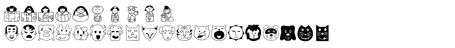 字体预览效果图