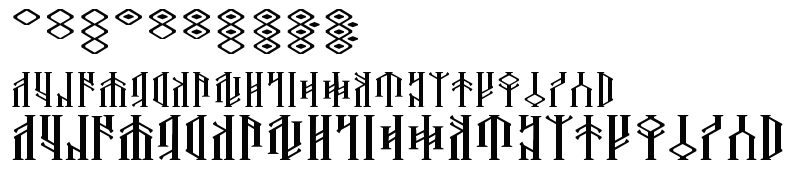 字体预览效果图