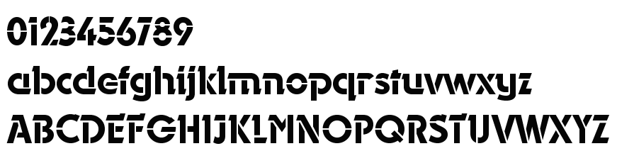 字体预览效果图