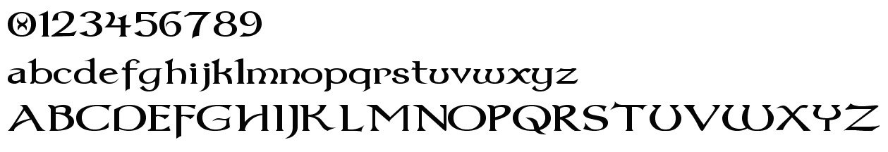 字体预览效果图