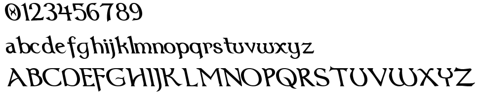 字体预览效果图