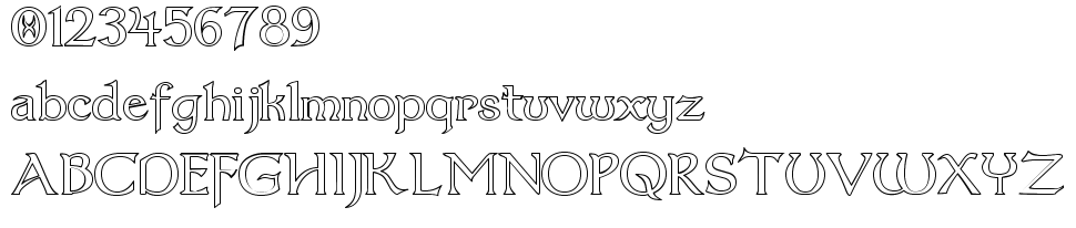 字体预览效果图