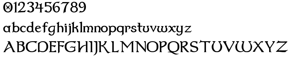 字体预览效果图