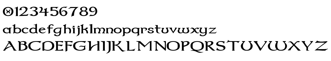 字体预览效果图