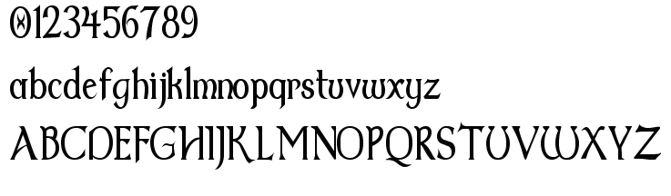 字体预览效果图