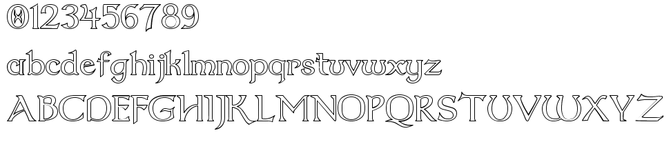 字体预览效果图