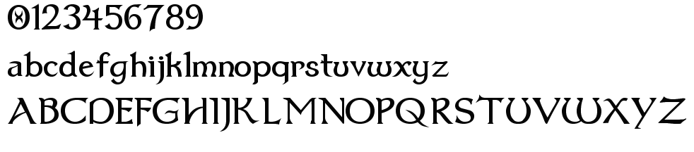 字体预览效果图