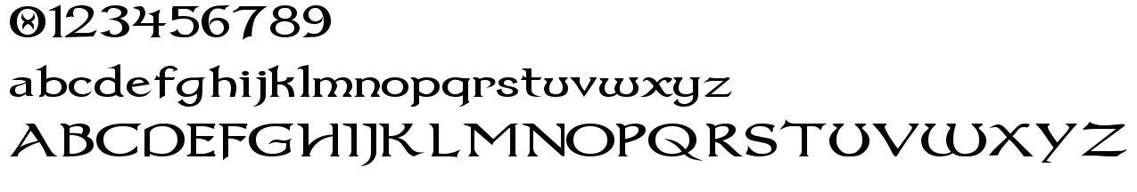 字体预览效果图