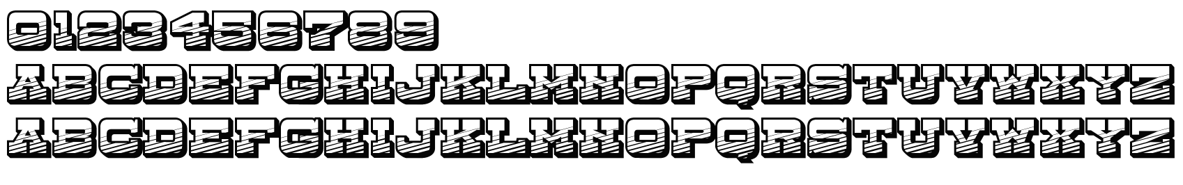 字体预览效果图