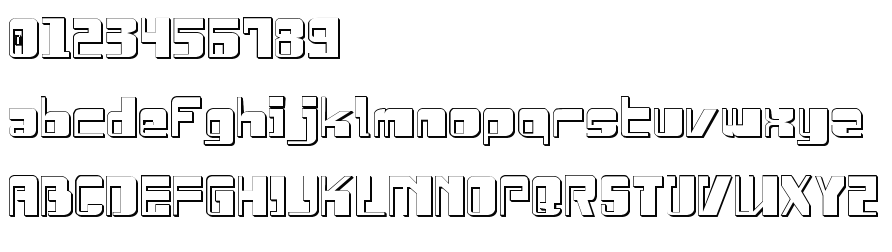 字体预览效果图