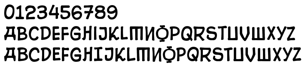 字体预览效果图