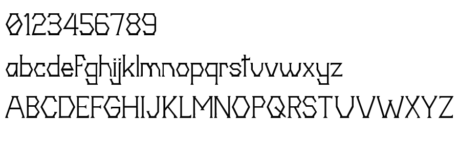 字体预览效果图