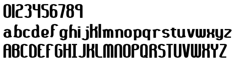 字体预览效果图