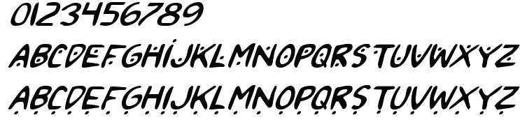 字体预览效果图