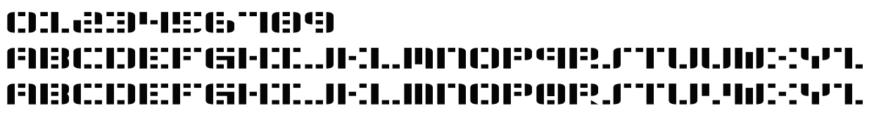 字体预览效果图