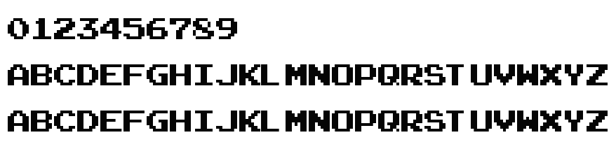 字体预览效果图