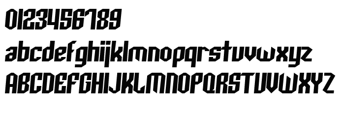字体预览效果图