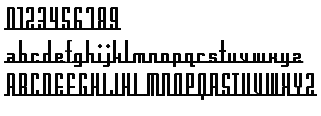 字体预览效果图