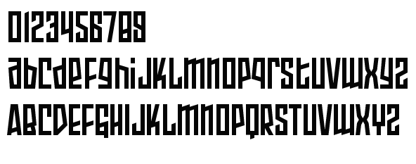 字体预览效果图