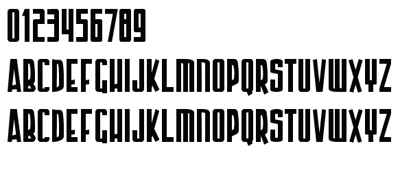 字体预览效果图