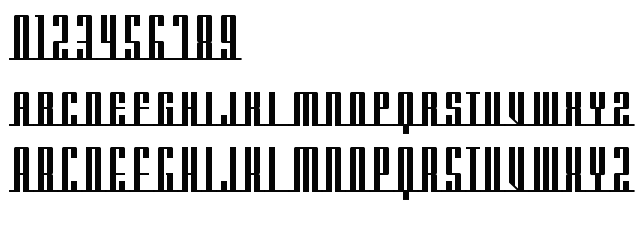 字体预览效果图