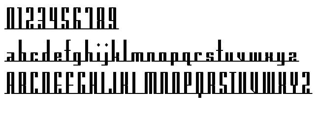 字体预览效果图