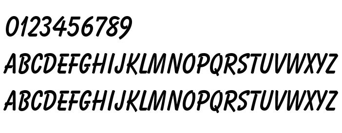 字体预览效果图