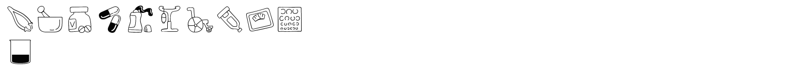 字体预览效果图