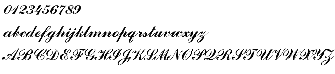 字体预览效果图