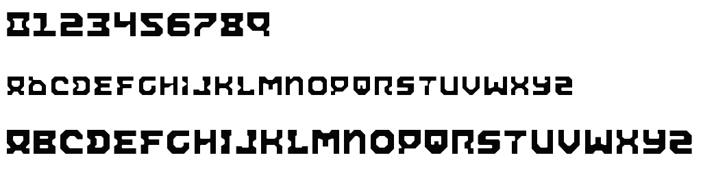 字体预览效果图