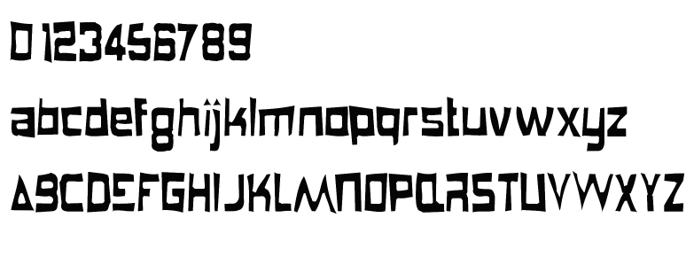 字体预览效果图