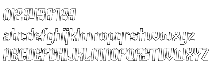 字体预览效果图