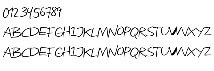 字体预览效果图