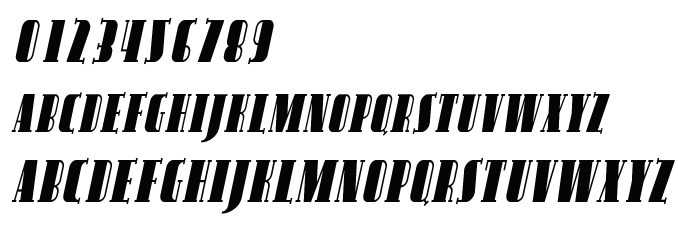 字体预览效果图
