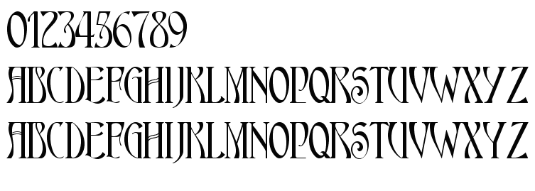 字体预览效果图