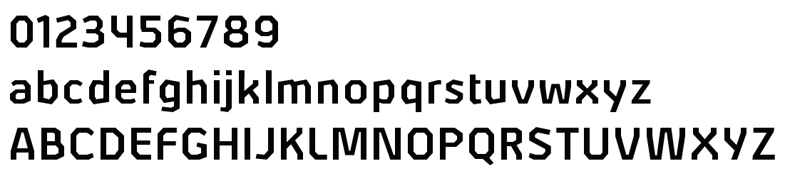 字体预览效果图