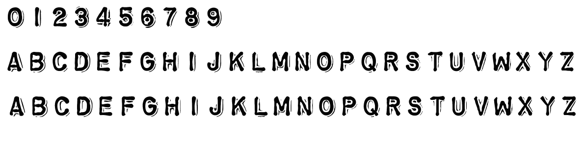 字体预览效果图