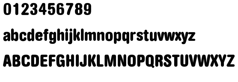 字体预览效果图