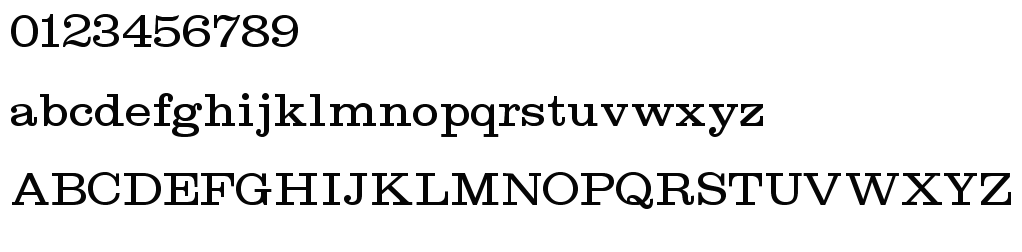 字体预览效果图