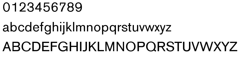 字体预览效果图