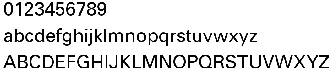 字体预览效果图