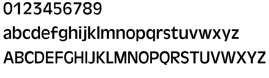 字体预览效果图