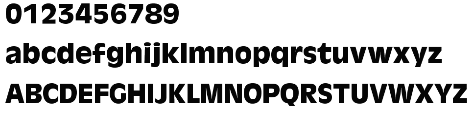 字体预览效果图