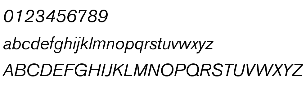 字体预览效果图