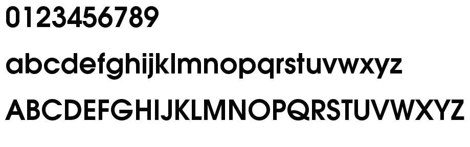 字体预览效果图